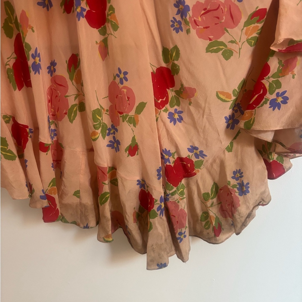 Floral Off-Shoulder Ruffle Dress - Picture 5 of 5